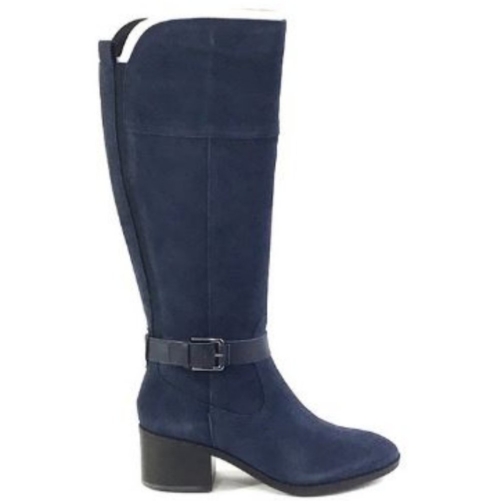 Marc Fisher Medium Calf Suede Tall Shaft Boots - Picture 3 of 10